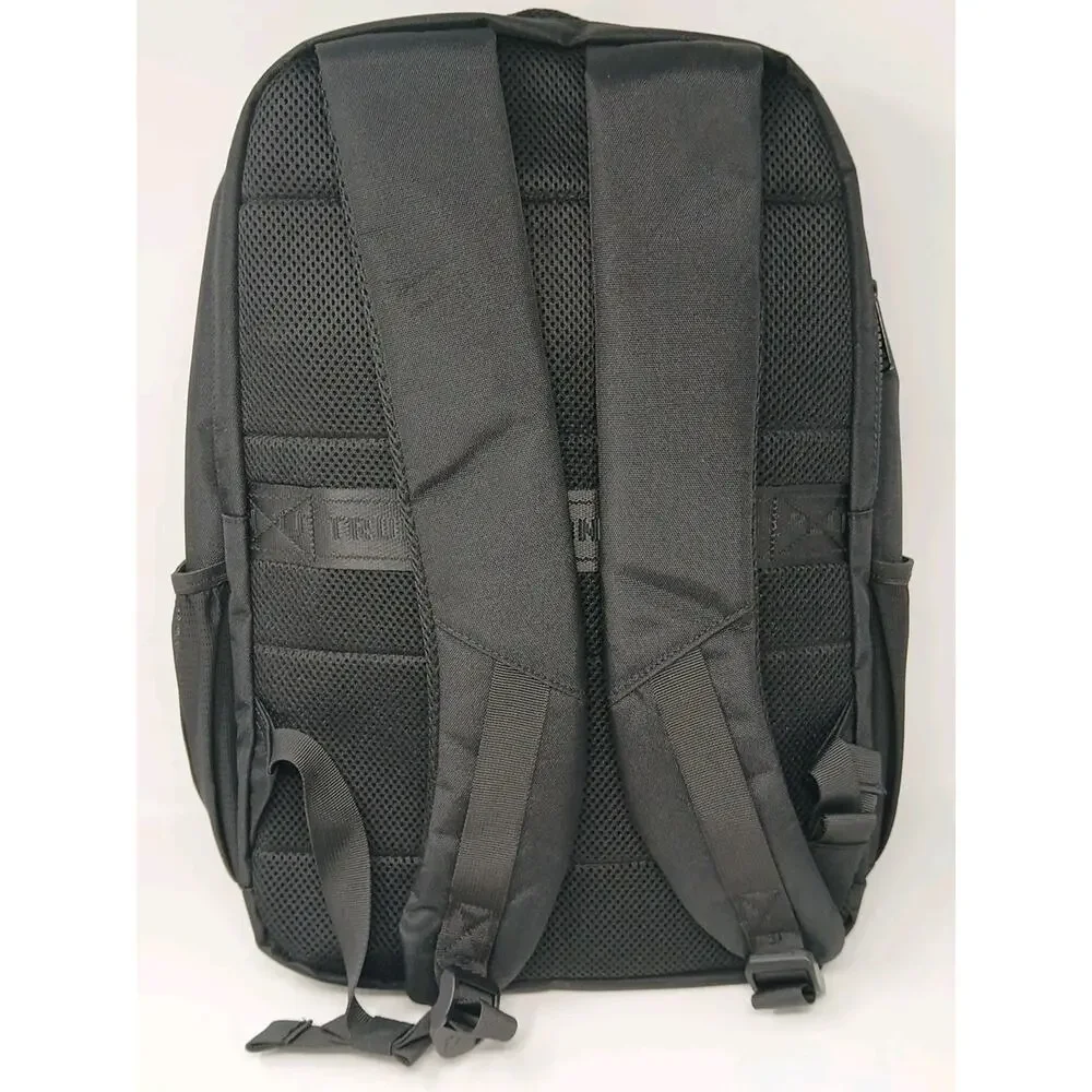 True Religion Computer Backpack Dome Style Black TR104863 & BONUS Tech Kit. NWT